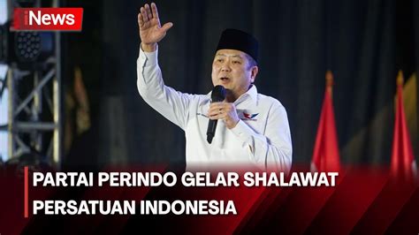 Ht Bicara Mengenai Kriteria Pemimpin Bangsa Saat Hadiri Sholawat