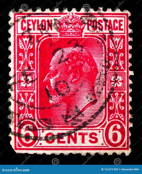 Postage Stamp Printed In Ceylon Sri Lanka Shows Issues Of