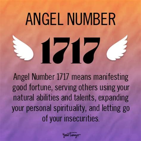 Angel Number 1717 Meaning And Symbolism In Numerology Yourtango