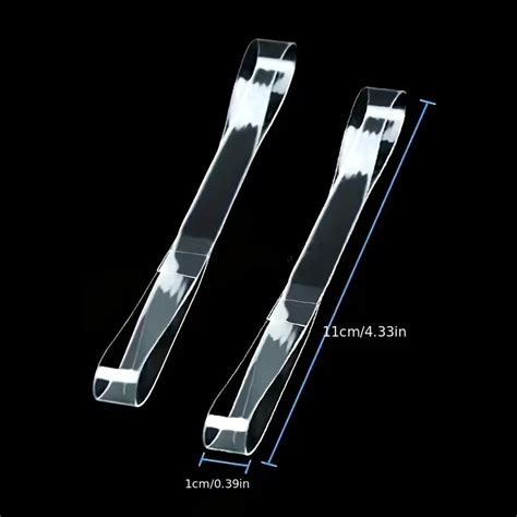 Shoe Straptransparent Nude Efdanceshoes