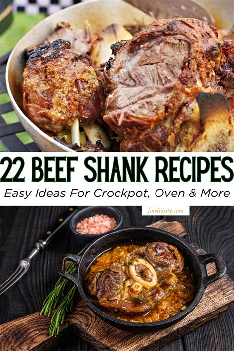 Beef Shank Recipes Easy Ideas For Crockpot Oven And More Foodiosity