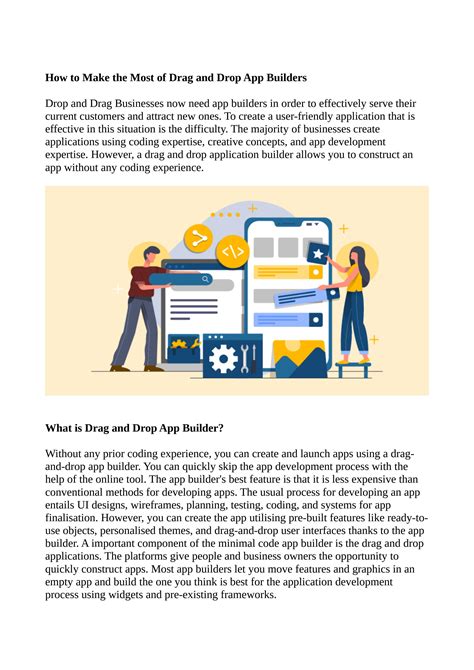 How To Make The Most Of Drag And Drop App Builders By Clarksmith Issuu