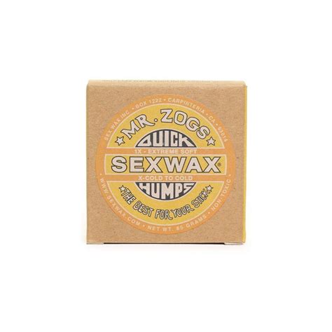 Sex Wax Quick Humps X Cold Yellow Coast Outdoors