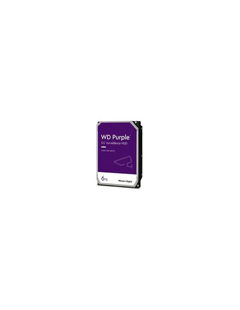 WD WD62PURZ Purple 6TB 3.5" SATA3 Disco | Online Canarias