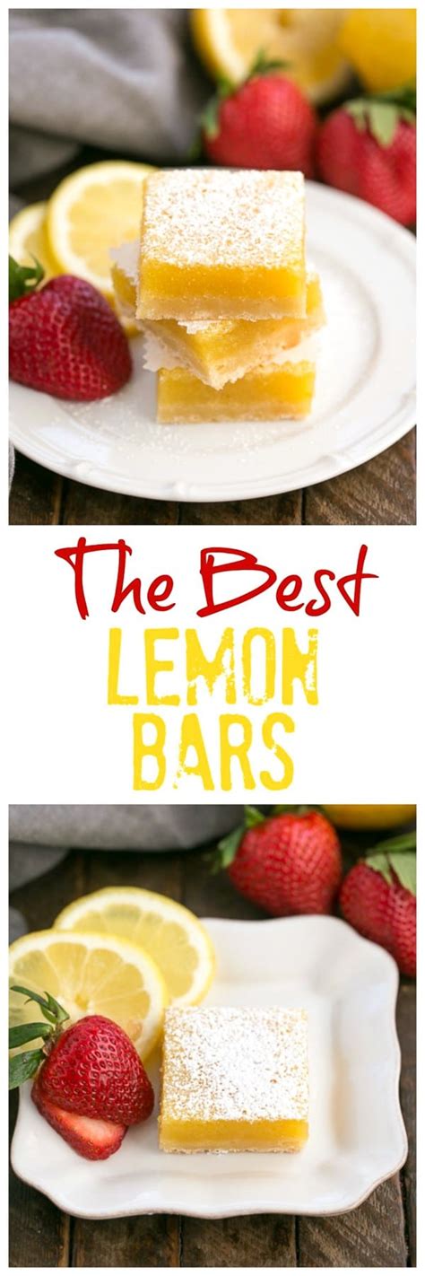 Best Lemon Bars Recipe That Skinny Chick Can Bake