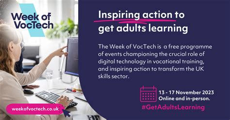 Week Of VocTech 2023 Inspiring Action To Get Adults Learning Ufi