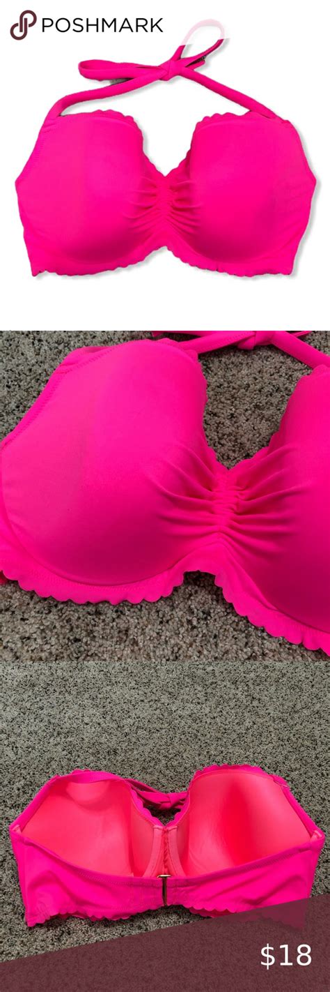 Victorias Secret Pink Underwire Bikini Top36DD Underwire Bikini Top