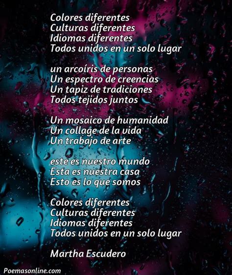 Cinco Poemas Sobre Diversidad Social Poemas Online