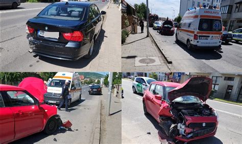 FOTO VIDEO UPDATE Accident rutier la Alba Iulia pe Calea Moților