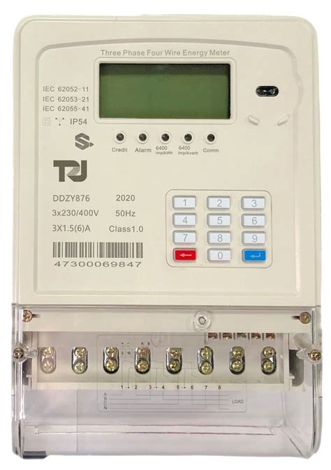 Dtzy Ct Meter Sts Prepayment Postpayment Three Phase Four Wire