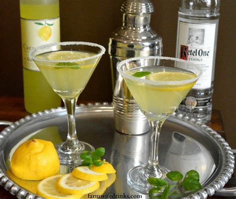 Lemon Drop Martini With Limoncello The Farmwife Drinks