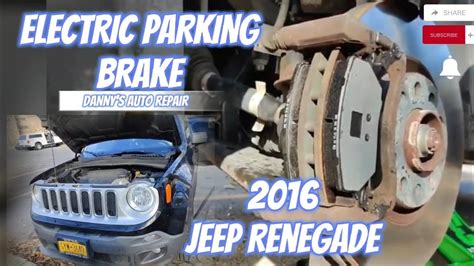 Jeep Renegade Front And Rear Brakes Replacement With Electronic