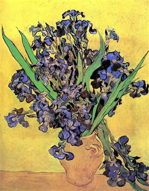 Irises By Vincent Van Gogh Van Gogh Vincent