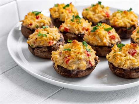 Crab-Stuffed Portobello Mushrooms Recipe | Forum.Recipes.net