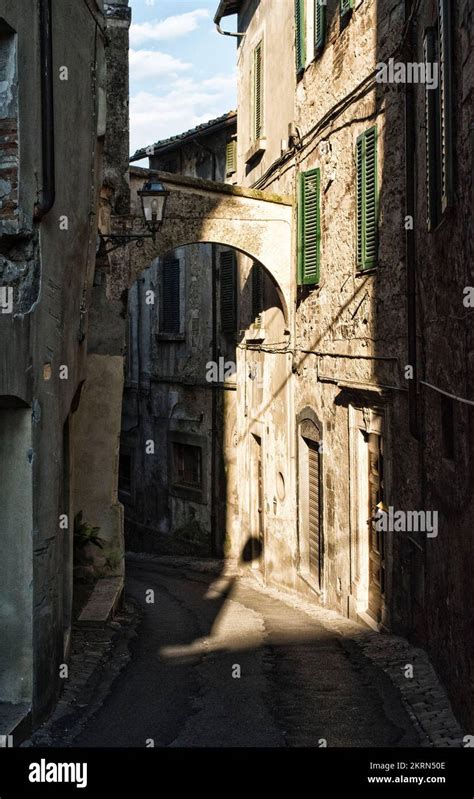 Amelia Italy A View Of Nice Historical Center In Stone With