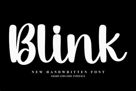 Blink Font By Inermedia Studio · Creative Fabrica