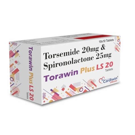 Torsemide I P 20mg Spironolactone I P 25mg At Rs 880 Stripe