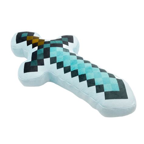 Minecraft Diamond Sword Plush Cushion Toys And Collectibles Eb