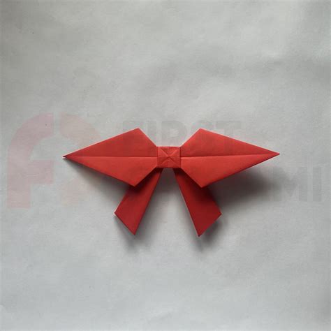 How to Make an Origami Bow