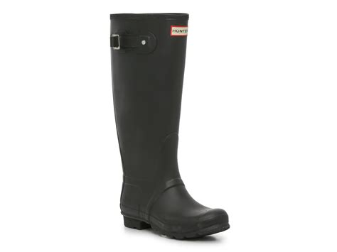 HUNTER Original Back Adjustable Tall Rain Boot - Women's - Free Shipping | DSW