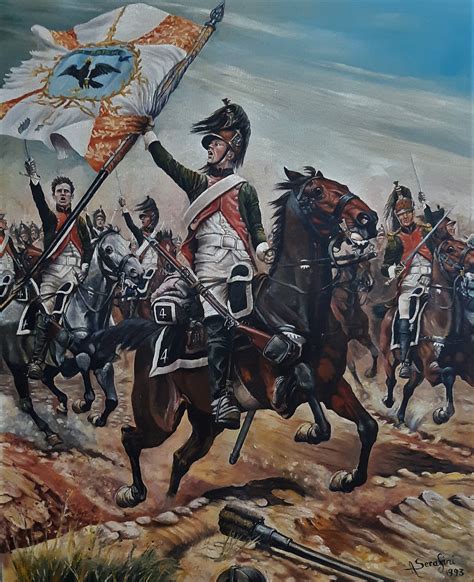 Prussian Cavalry In Battle Original Oil Painting Signed A. | Etsy