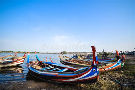 U Bein Bridge Myanmar Editorial Photo Image Of Architecture