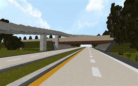 Freeway Directional Ramp Minecraft Map