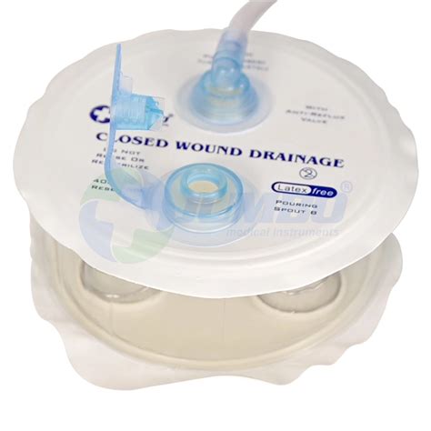 High Quality Medical Pvc Closed Wound Drainage System China Closed