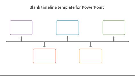 Ready To Use Blank Timeline Template For PowerPoint - Fillable Form 2023