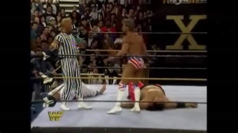 Lex Luger vs. Yokozuna WrestleMania X Finish - YouTube