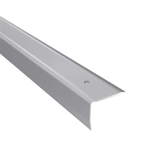 Buy Aluminium Stair Nosing Edge Grooved Rubust Trim Step Nose Edging 1