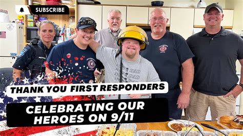 Thank You First Responders Celebrating Our Heroes On 911 Youtube