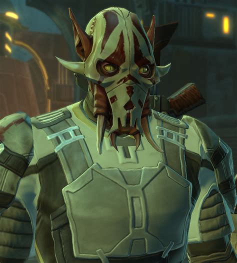 Kaleesh Bone Masks - Cartel Market Suggestions - SWTOR | Forums