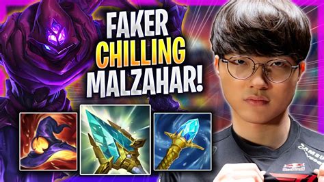 Faker Chilling With Malzahar T Faker Plays Malzahar Mid Vs Syndra