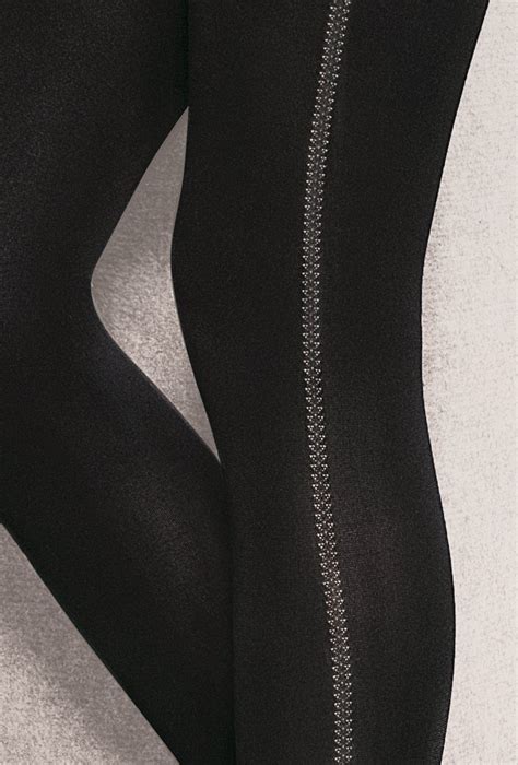 Collant Coprente Fantasia Riga Laterale Loretta Den Milena Lingerie