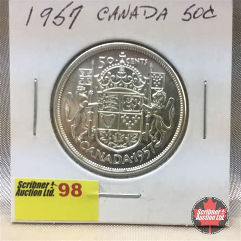 Canada Fifty Cent 1957