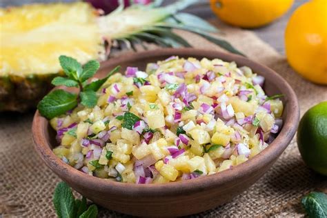 Fresh Pineapple Salsa Recipe