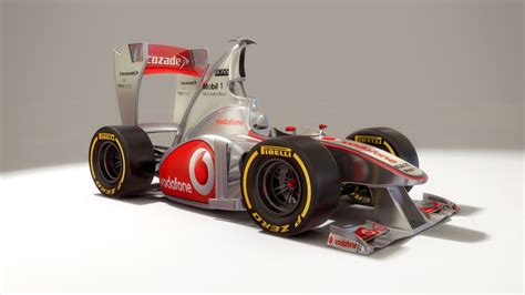 3d model cartoon formula 1