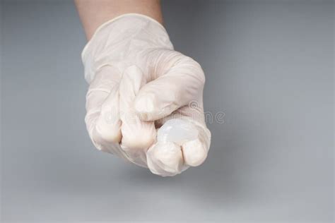 Urologist Appointment Concept, Lubricant on the Fingers of a Doctor in ...