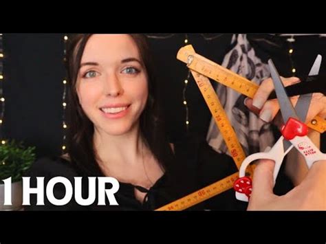 Sleepy Haircut Measuring Your Body Face Adjusting Asmr Hour