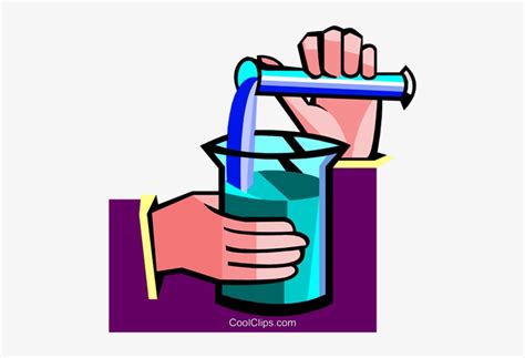 Mixing Chemicals Royalty Free Vector Clip Art Illustration Mistura De