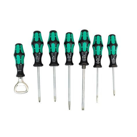 Wera 3007 Kraftform Plus Screwdriver Set X7 Pcs 05105625001 Power