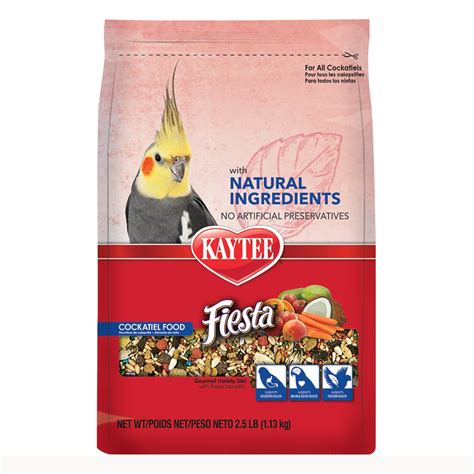 Fiesta Natural Cockatiel Food Pet Bird Food Bird Seed And Food Pellet