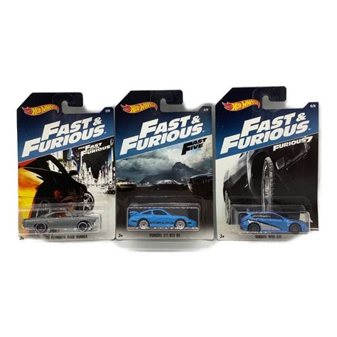 HOT WHEELS ホットウィールズ ミニカー ワイルドスピード 台セットトレファクONLINE