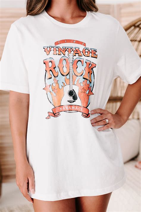 Live Vintage Rock Graphic Tee On Behance