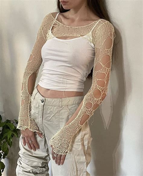 See Through Crochet Knit Bolero Shrug Artofit