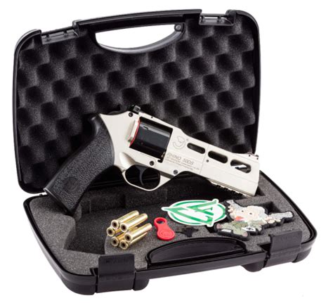 BO Chiappa Rhino 50DS 357 Magnum CO2 Revolver Limited Edition Silver