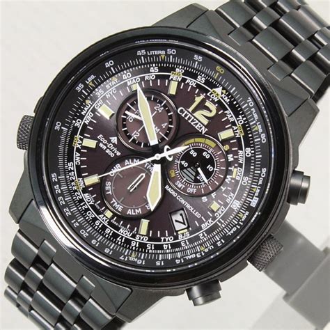 Citizen Pilot Black Radiocontrollato Chronograph Catawiki