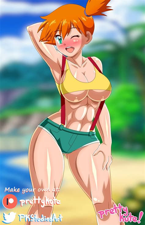 Hentai Nintendo Girl Abs Alluring Asymmetrical Hair Athletic Female