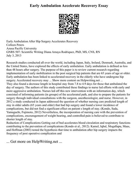 This Medical Study Explains What It Means To Have Been Ambulated - RYZE Superfoods